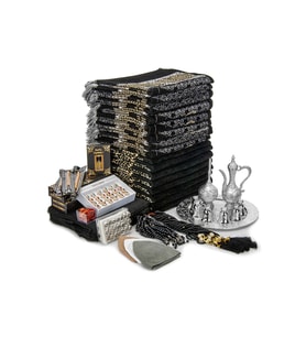 Babalar Günü Hediyesi - 30 Kişilik Hac ve Umre Hediyelik Set - Kabe Temalı