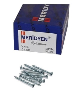 MERİDYEN SUNTA VİDASI PAKET 6* 80 100'LÜ