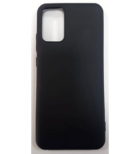 Samsung Galaxy A02S Uyumlu Yumuşak Slikon Kılıf (Siyah)