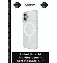 Redmi Note 14 Pro Plus Uyumlu Sert MagSafe Kılıf Koruma Kılıfı Kapak Modeli