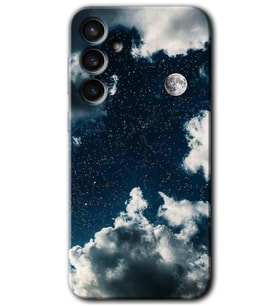 Galaxy S23 FE Kılıf HD Desen Baskılı Arka Kapak - Gece Gökyüzü