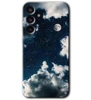 Galaxy S23 FE Kılıf HD Desen Baskılı Arka Kapak - Gece Gökyüzü