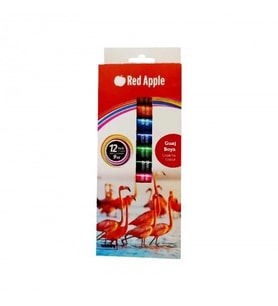 Red Apple Guaj Boya Tüp 9 Ml 12 Renk