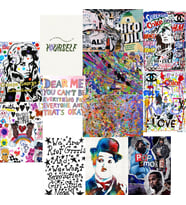 Orora Colorful Soft Poster Duvar Kağıdı Seti-12li-230g-A5