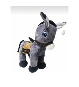 Eşek Sıpa Peluş Dev Boy 45 Cm (Çok Renkli)