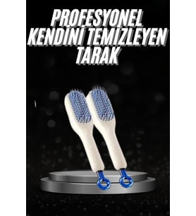Kendi Kendini Temizleyebilen Hijyenik Saç Fırçası Anti-statik Teknolojisi