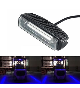 FORKLİFT GÜVENLİK VE ÇALIŞMA İZ LAMBASI MAVİ 12-80V