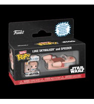 Funko Bitty POP Ride: Star Wars - Speeder with Luke (Çok Renkli)