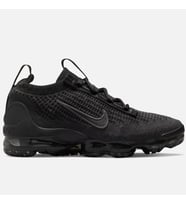 Nike Air VaporMax Flyknit Unisex Sneaker Black Unisex Günlük Spor Ayakkabı Siyah