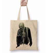 Skull Music Müzik Bez Çanta Uzun Saplı