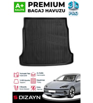 Hyundai Ioniq 6 3D Pro Bagaj Havuzu 2024 Üzeri A+ Kalite