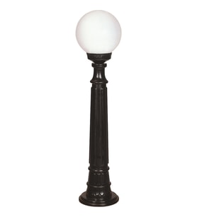 AVONNI BSU-68160-BSY-M2-BOP Siyah Boyalı Dış Mekan Aydınlatma E27 ABS Polietilen Cam 20cm