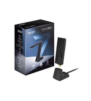 MSI BE6500 WiFi 7 USB Adaptör 6500 Mbps Tri-Band