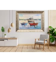 Gümüş Çerçeveli Tablo nb1055