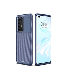Lexroo Huawei P40 Pro Kılıf Negro Silikon Kılıf - Lacivert