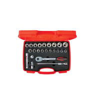İzeltaş 1/2'' Altıköşe Lokma Anahtar Takımı 24 Parça