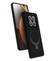 Mey İthalat® Redmi Note 15 4G Regal Magsafe Standlı Kapak - Siyah