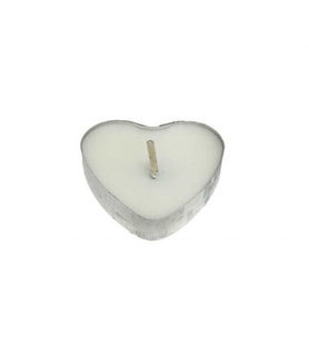 Mum tealight kalpli lavanta kokulu beyaz pk:50-