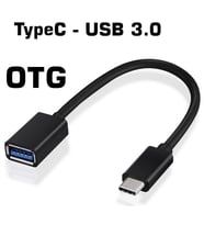 Type-C Erkek - USB 3.0 Dişi OTG Kablo