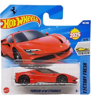 Hot Wheels - Ferrari Sf90 Stradale (1/64) Red - 2025 Case