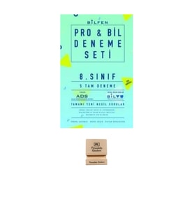 Bilfen LGS 8. Sınıf PRO&BİL 5 Tam Deneme Seti + Telefon Standı