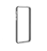 Tavik iPhone 5C ile Uyumlu Kılıf Bumper Siyah Gri PKG1659