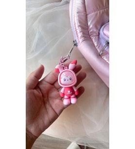 Işıklı My Melody Anahtarlık Pembe