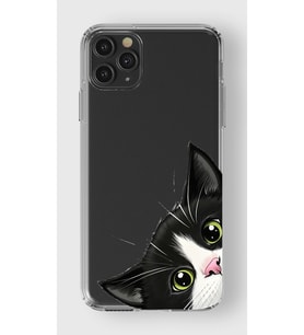 Iphone 11 Pro Uyumlu Baskılı Yumuşak Silikon Şeffaf Telefon Kılıfı