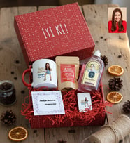 Kişiye Özel Karikatürlü Cute But Sagittarius Yay Burcu Hediye Kutusu - Kişiye Özel Kupa Standart, Traş Kolonyası, Çakmak, Filtre Kahve Doğum Günü Hediyesi