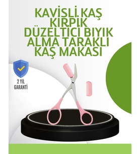 Taşınabilir Kaş ve Kirpik Düzenleme Makası – Ergonomik Tasarım