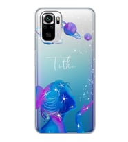 Xiaomi Uzak Kız Tasarımlı Şeffaf Telefon Kılıfı