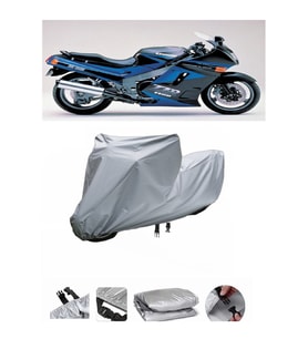 Kawasaki ZZR 1100  Gri Motosiklet Brandası ARKA ÇANTA UYUMLU DEĞİLDİR