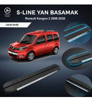 Renault Kangoo Uzun S-Line Premium Krom Yan Basamak  2008-2020