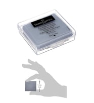 Hamur Silgi Gri Kutulu 1 Paket Faber Hamur Silgi Çizim Silgisi Yoğrulabilir Silgi Plastik Kutulu