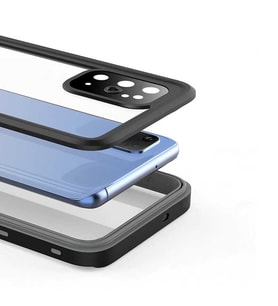 Lexroo Galaxy S20 Plus Kılıf 1-1 Su Geçirmez Kılıf - Siyah