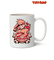 Naruto Uzumaki Kurama Anime Temalı Kupa Bardak - Arkadaşa Sevgiliye Hediye Kupa Bardak (Beyaz)