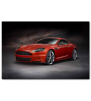 Cakatabloo Kırmızı Aston Martin MDF Tablo