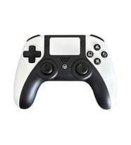 YUES PS5 Uyumlu Kablosuz Oyun Kolu – DualSense Tarzı, Titreşimli, Şarjlı Bluetooth Gamepad (Doğal Beyaz)
