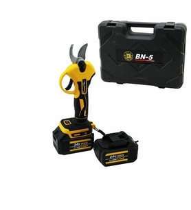 CORDLESS SHEAR YELLOW BN-5 HS-155 ŞARJLI BAĞ MAKASI 2 BATARYA - 36V 5.0AH (5343)