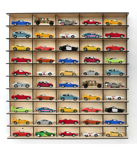 1/64 Hobi Araba Rafı Akçaağaç Ahşap (MDF)