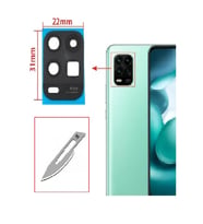 Tkgz Xiaomi Mİ 10 LİTE Arka Kamera CAM Lensi + Bistüri Ucu