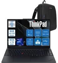 Lenovo Thinkpad E16 Gen 3 Intel Core Ultra 7 255H 40GB Ddr5 4tb SSD Freedos Intel Arc 140T 16 Inç Wuxga (1920 x 1200) IPS 300NITS Taşınabilir Bilgisayar 21SR006RTXF20 + Zetta Çanta