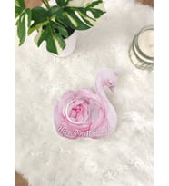 Pamuğum Atelier Kuğu Tasarım Kartlı 5 ml Krem Dolgulu Doğum ve Doğum Günü Hediyelik (15-25-50-100-200 Adet)