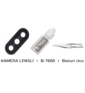 Xiaomi Redmi NOTE 6 PRO Arka Kamera Lensi CAM + B-7000