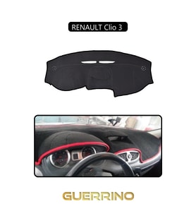 RENAULT Clio 3 TORPİDO KORUMA HALISI SİYAH KENAR