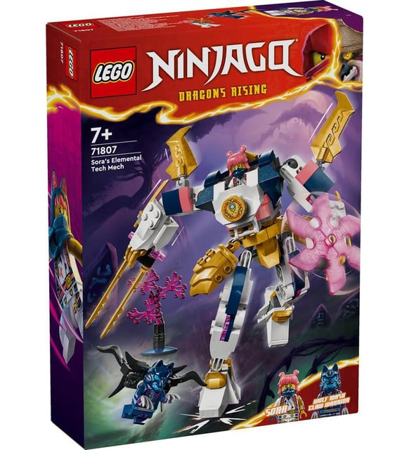 LEGO Ninjago 71807 Sora's Elemental Tech Mech