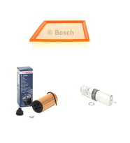 Bosch Filtre Bakım Seti BMW 2 SERİSİ 216 D Dizel 2014+ Hava + Yağ f. + Yakıt Filtre Mahle
