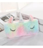 Peluş Unicorn Tasarım Kalem Kutusu Kalemlik  3456