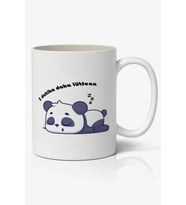 Uykucu Panda Baskılı Kupa Bardak Kahve Kupa Bardak