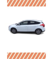 Ford Focus 3 Hb 2011-2015 4'lü Mügen Tip Cam Rüzgarlığı
